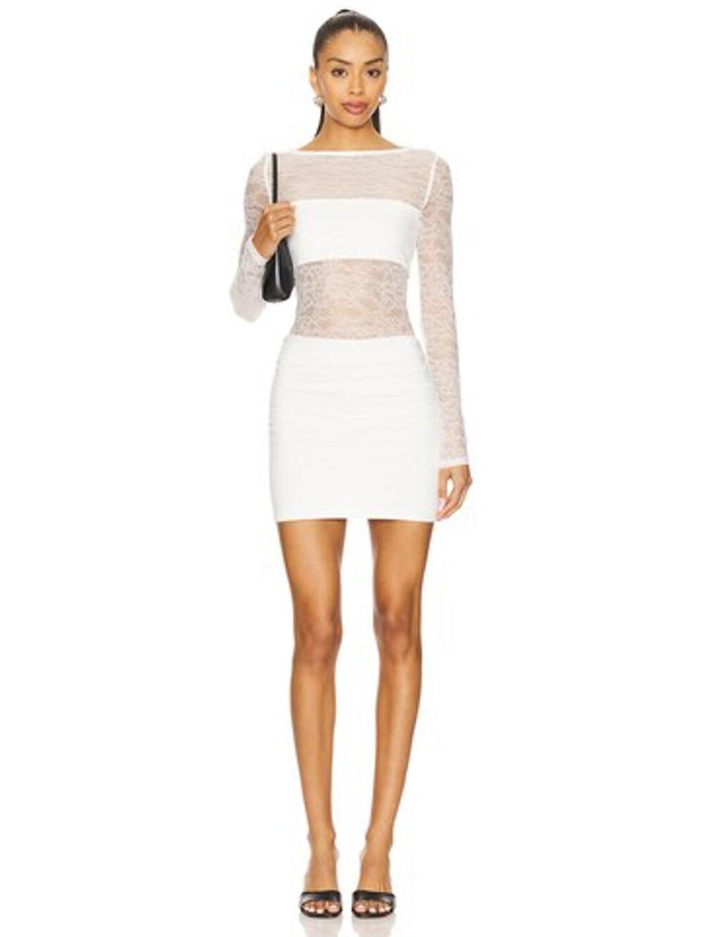 superdown Athena Mini Dress in White